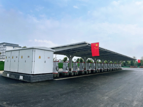 Containerized energy storage equipment for charging stations